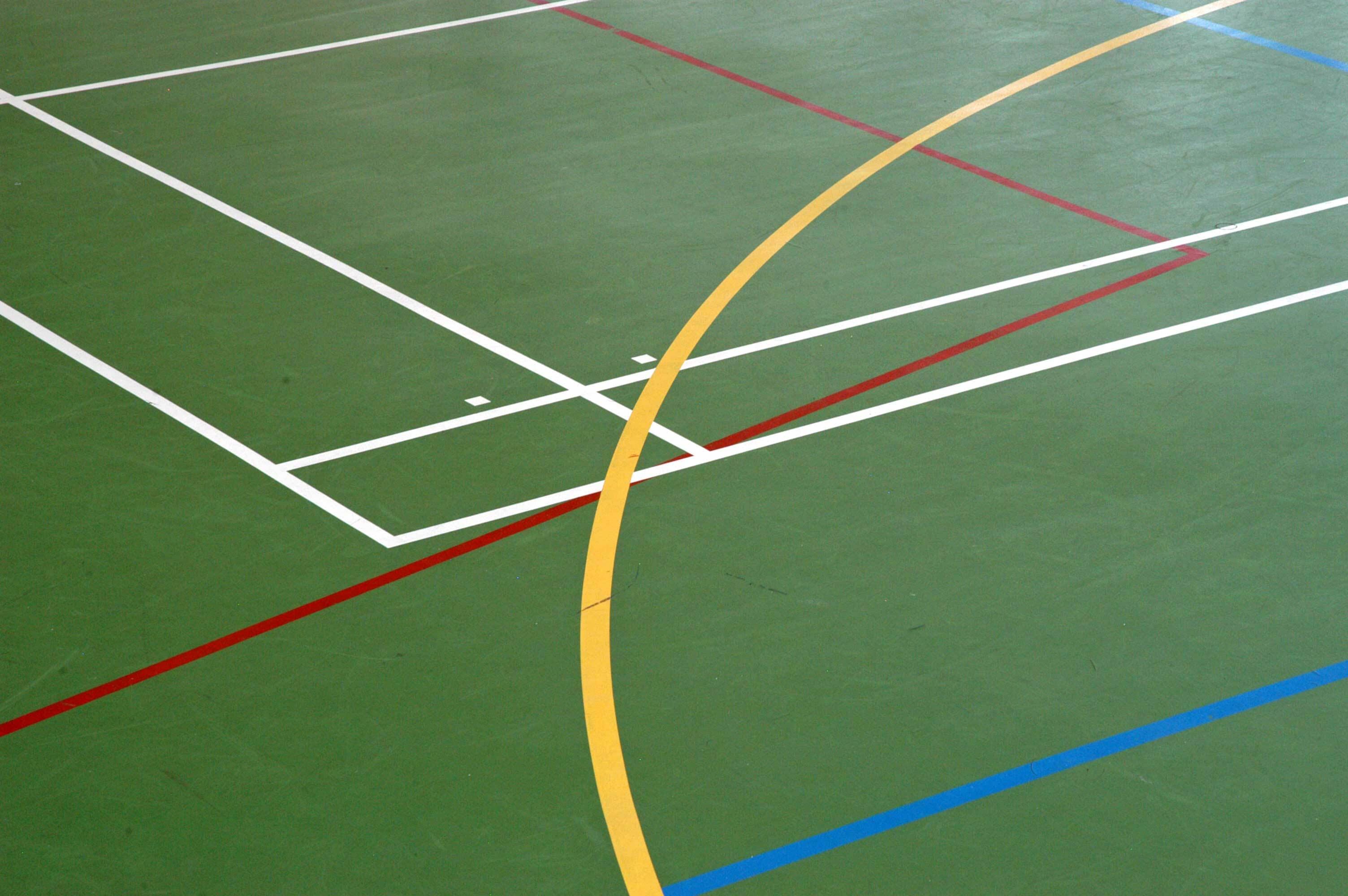 Marquage de sols sportifs et d’aires de jeux